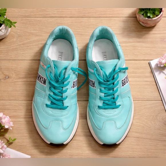 Bikkembergs Green Suede Sneakers for Women size 40. / 9 - Picture 3 of 17